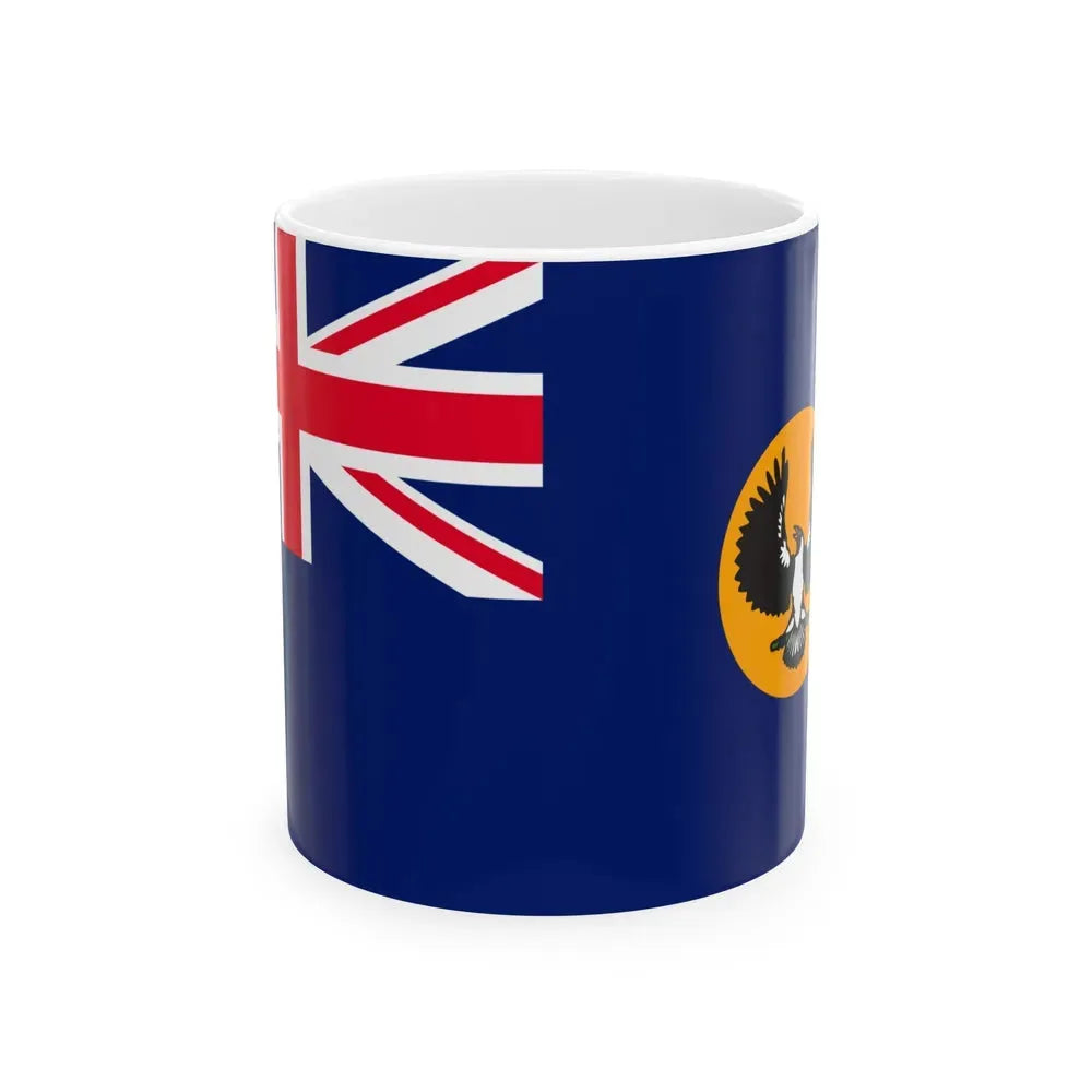 Flag of South Australia - White Coffee Mug 11oz - Go Mug Yourself