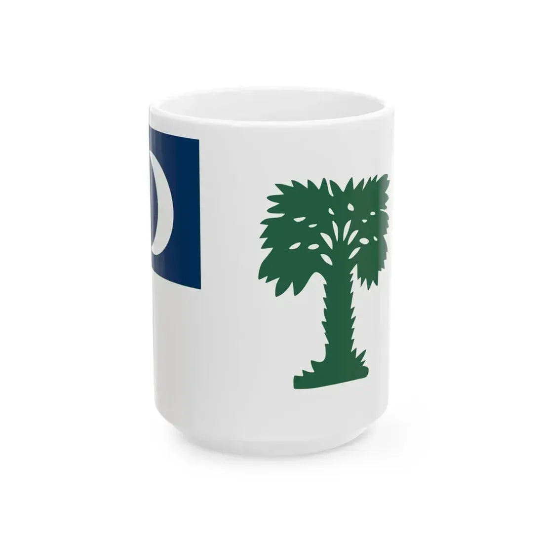 Flag of South Carolina 1st Proposal (United States) White Coffee Mug 15oz - Go Mug Yourself