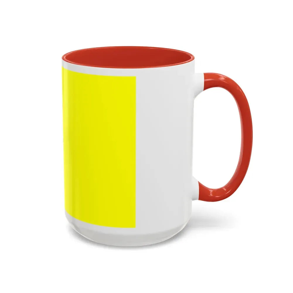 Flag of South Holland Netherlands - Accent Coffee Mug - Go Mug Yourself