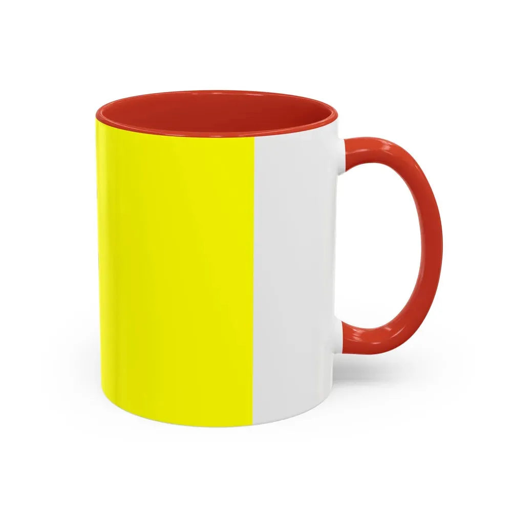 Flag of South Holland Netherlands - Accent Coffee Mug - Go Mug Yourself