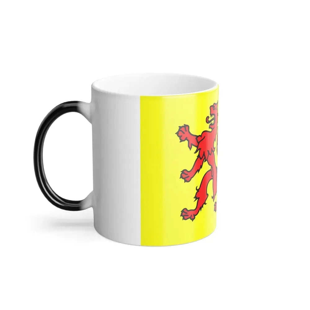 Flag of South Holland Netherlands - Color Changing Coffee Mug - Go Mug Yourself