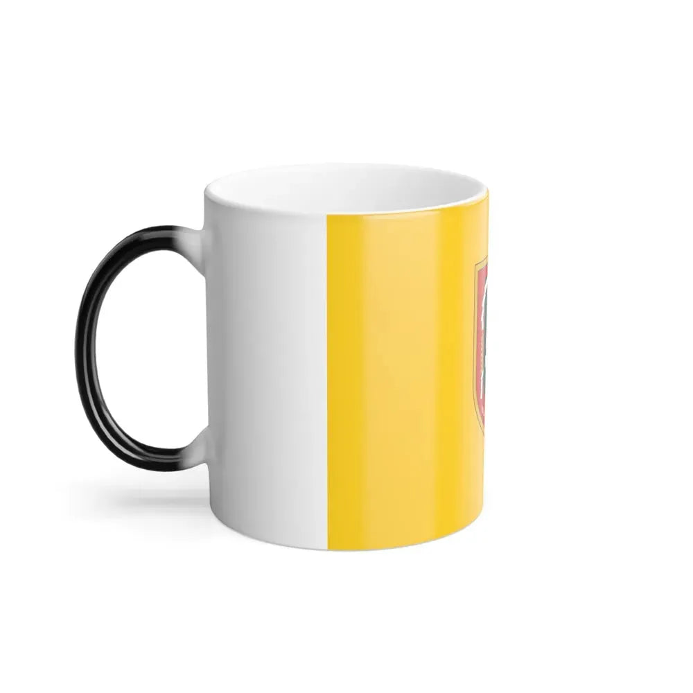 Flag of South Kalimantan Indonesia - Color Changing Coffee Mug - Go Mug Yourself