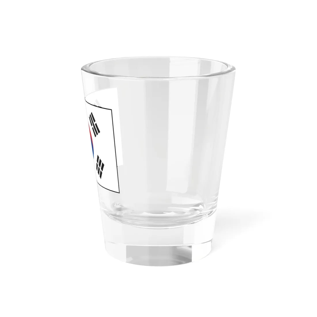 Flag of South Korea bordered (Korea) Shot Glass 1.5oz - Go Mug Yourself