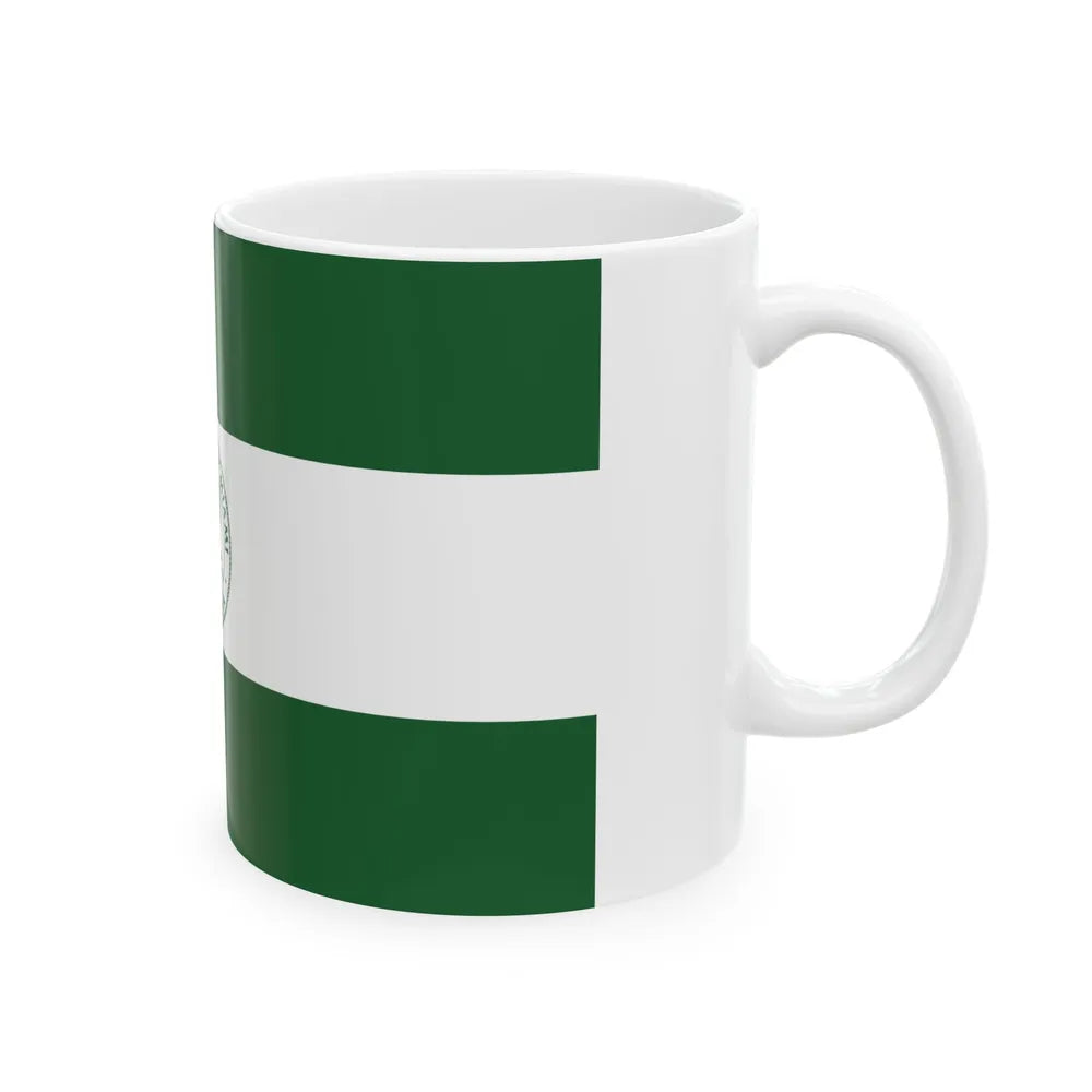 Flag of South Miami Florida (United States) White Coffee Mug - Go Mug Yourself