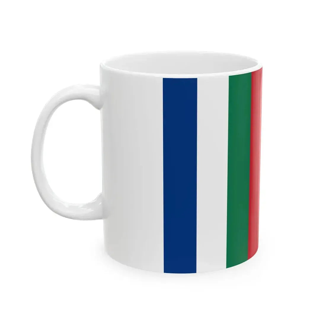 Flag of South Moluccas (Indonesia) White Coffee Mug - Go Mug Yourself