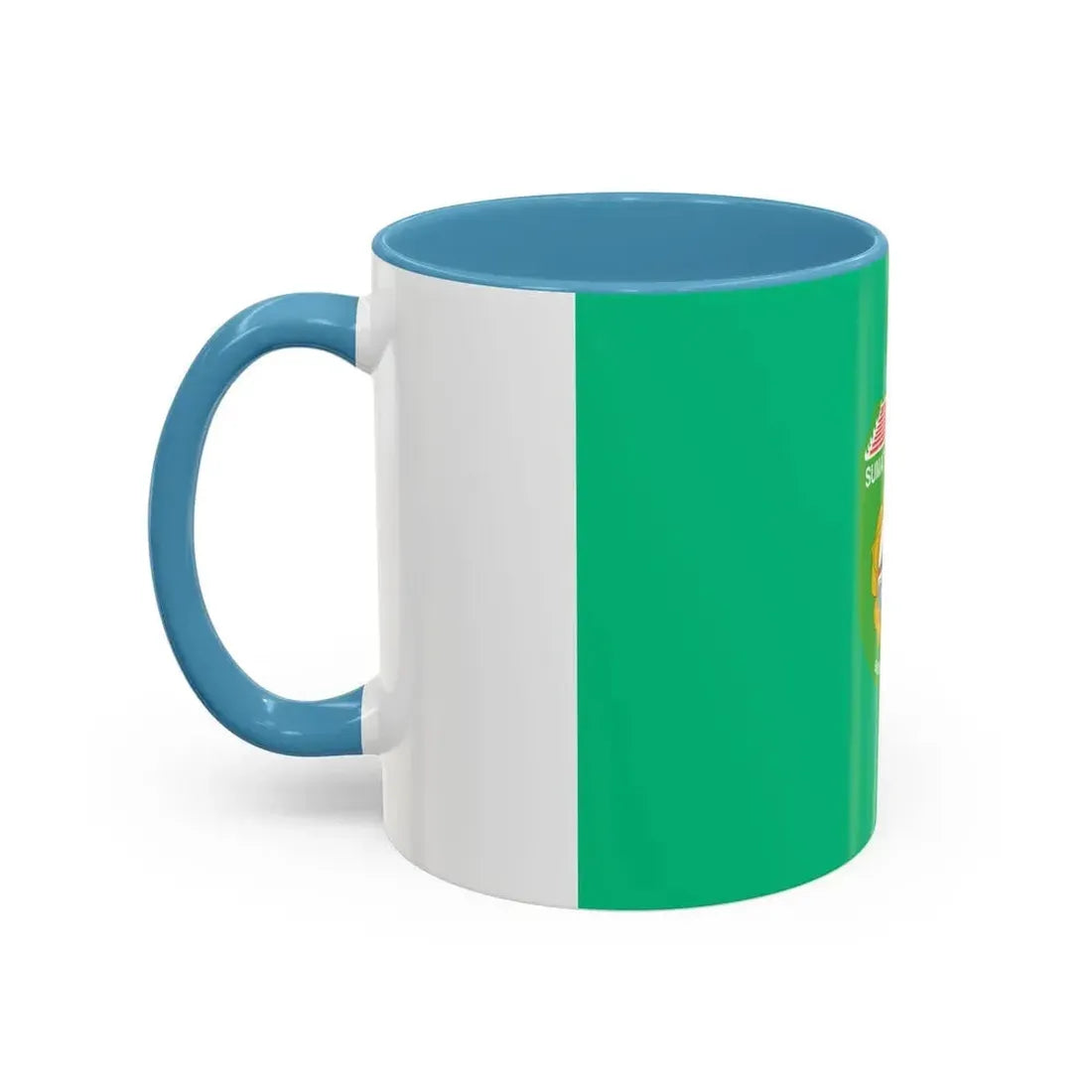 Flag of South Sumatra Indonesia - Accent Coffee Mug - Go Mug Yourself