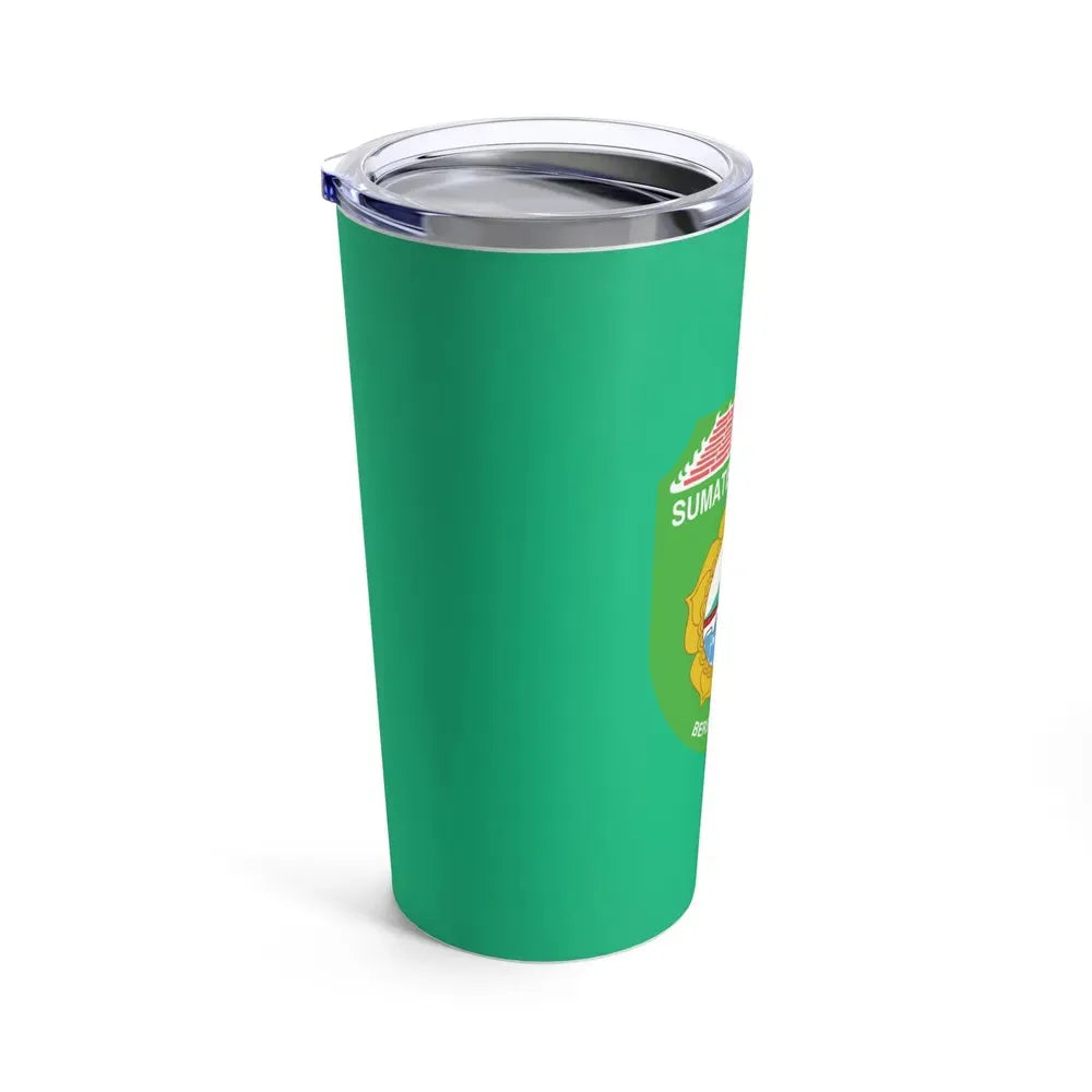Flag of South Sumatra Indonesia - Tumbler 20oz - Go Mug Yourself