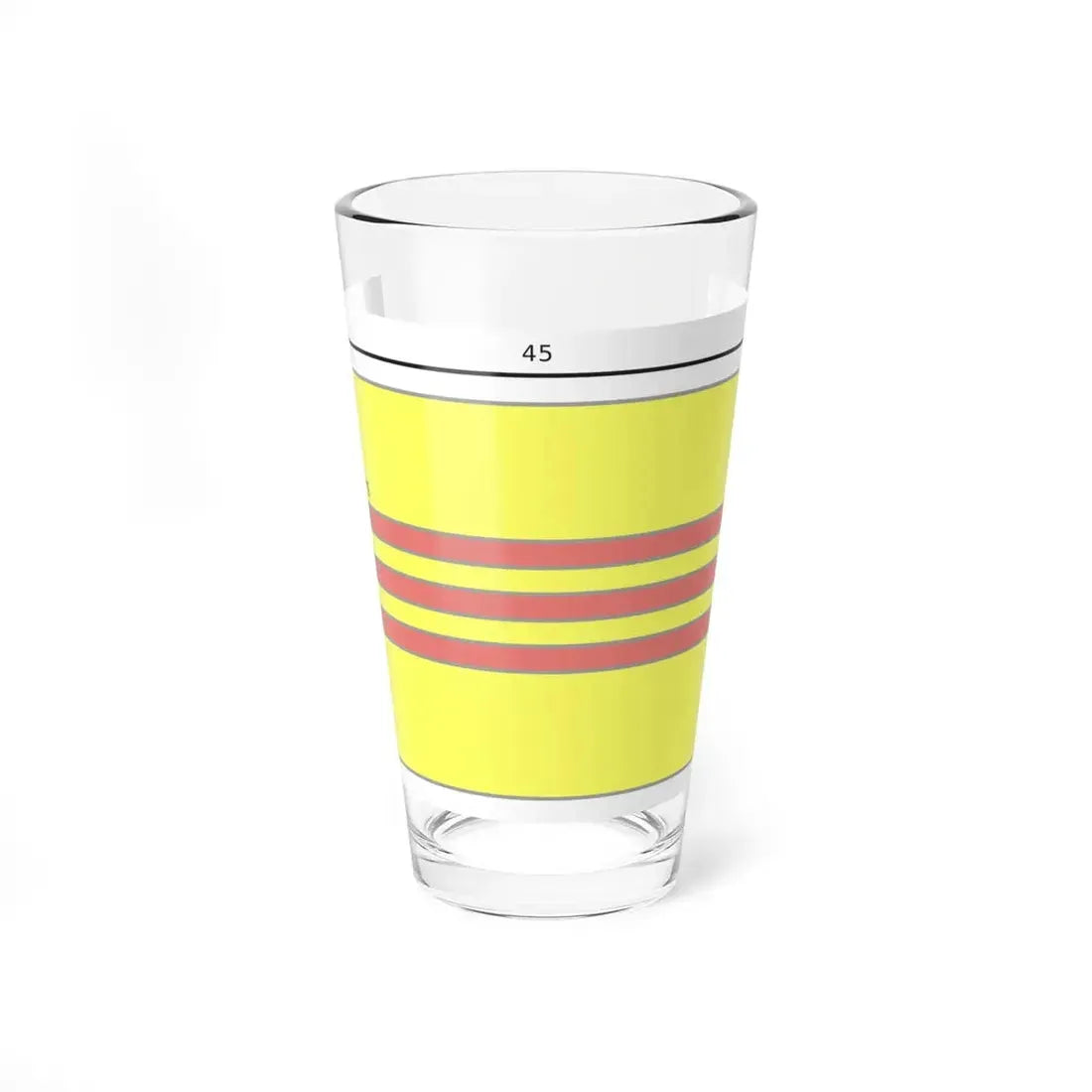 Flag of South Vietnam construction (Vietnam) Pint Glass 16oz 16oz - Go Mug Yourself