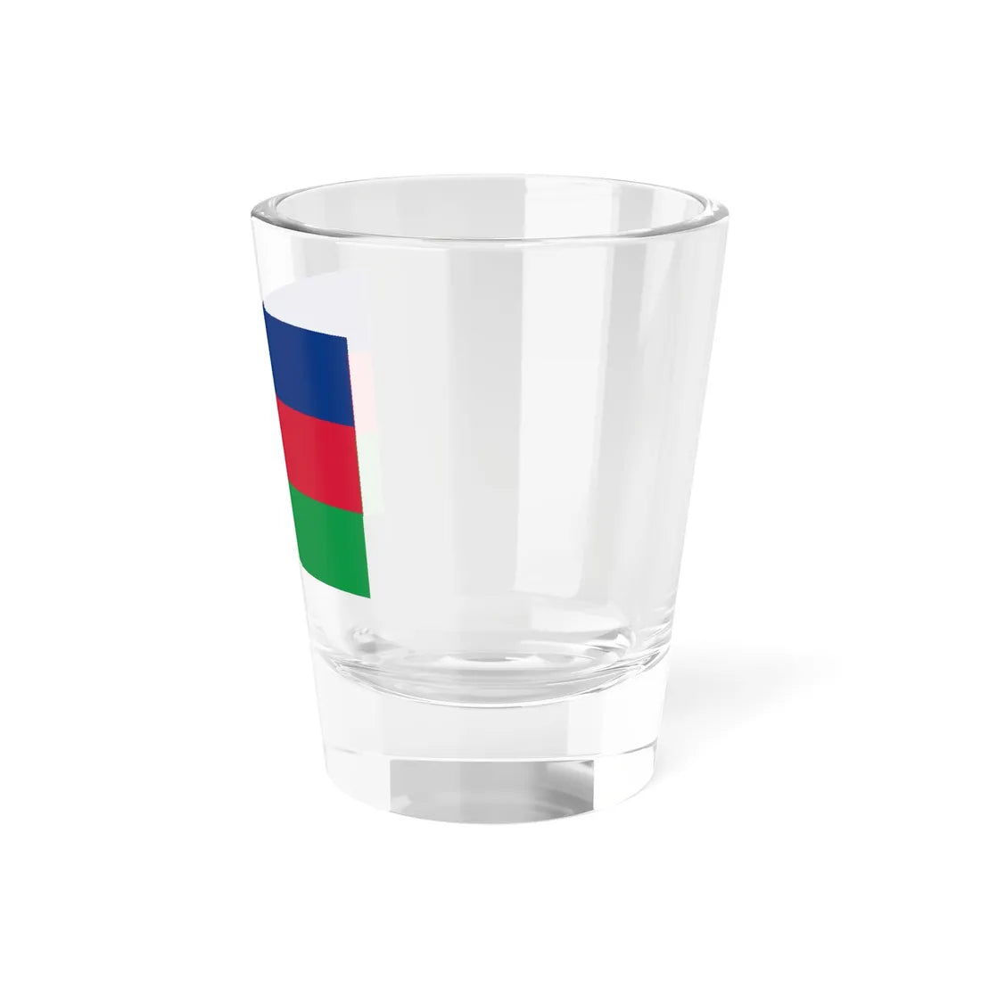 Flag of South West Africa Peoples Organisation (Namibia) Shot Glass 1.5oz - Go Mug Yourself