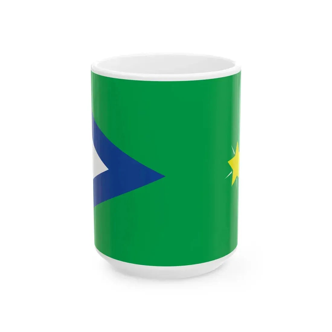 Flag of South West Ethiopia (Ethiopia) White Coffee Mug 15oz - Go Mug Yourself