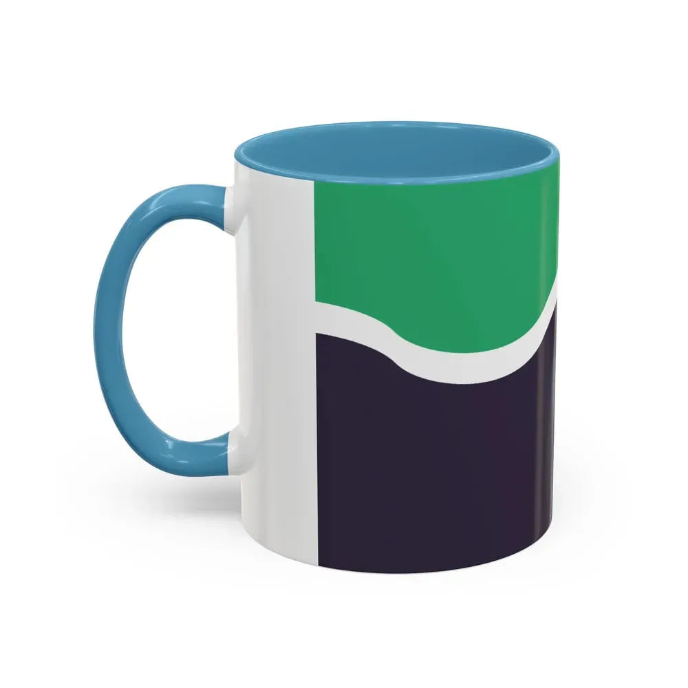 Flag of South Yorkshire UK - Accent Coffee Mug - Go Mug Yourself