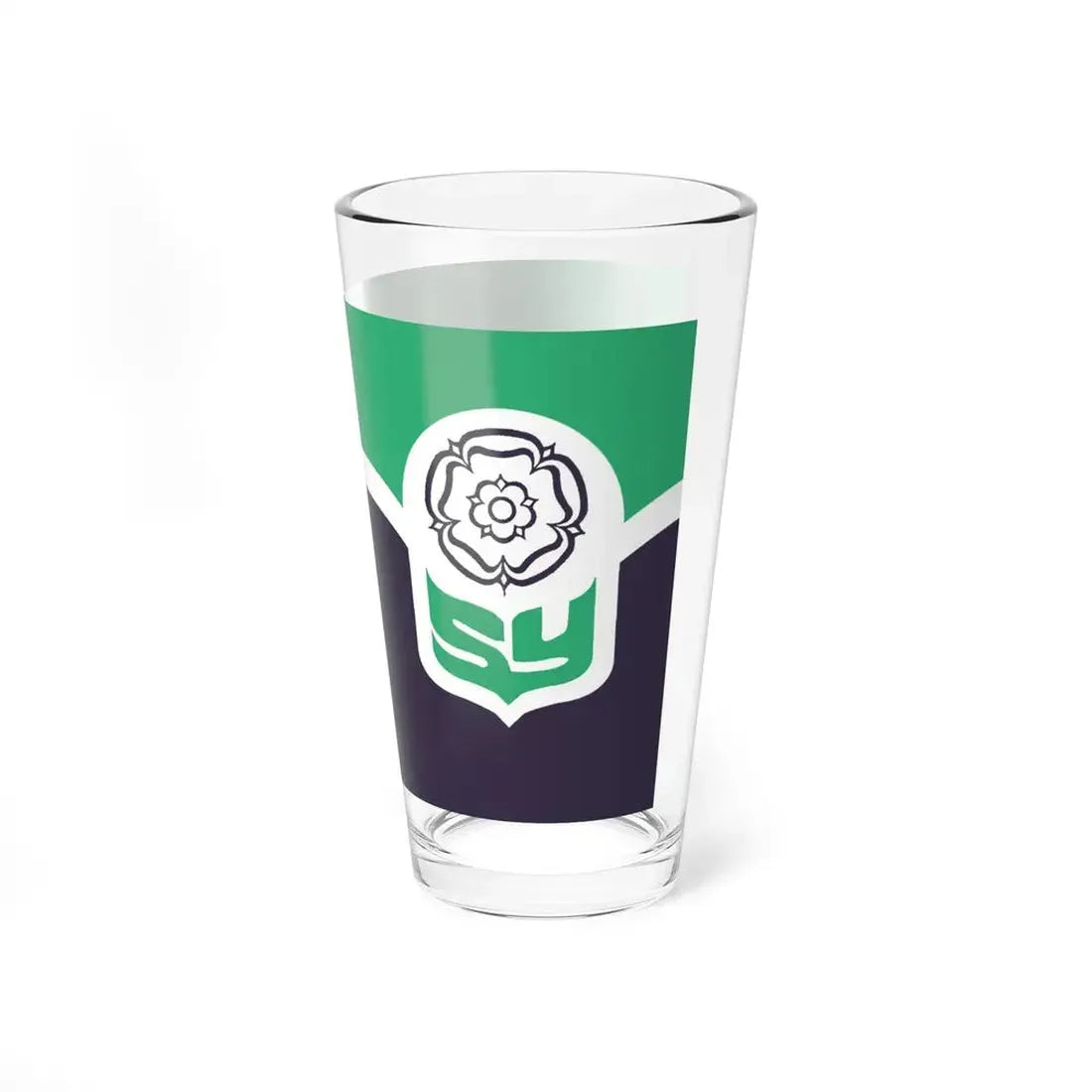 Flag of South Yorkshire UK - Pint Glass 16oz - Go Mug Yourself