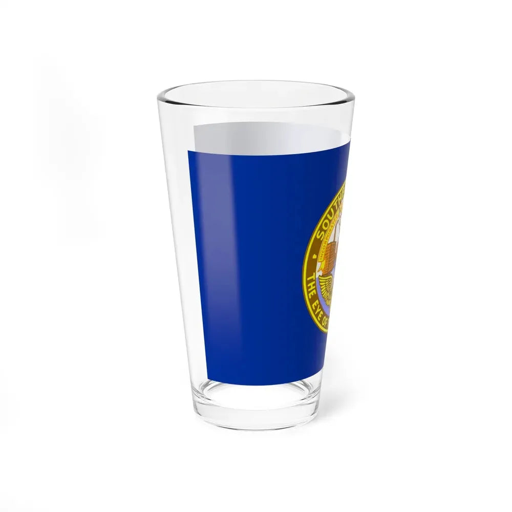 Flag of Southbridge, Massachusetts - Pint Glass 16oz - Go Mug Yourself