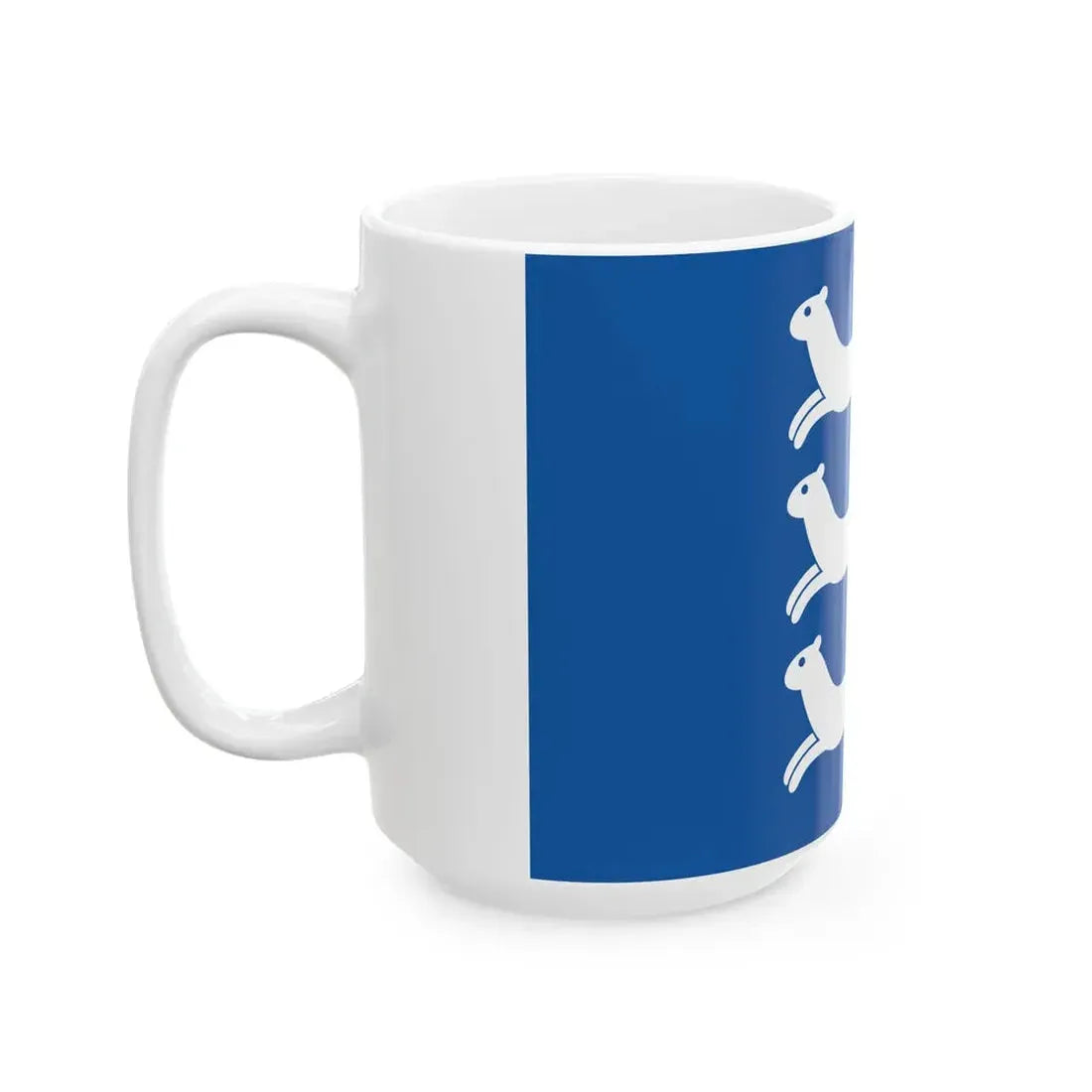 Flag of Southern Ostrobothnia (Finland) White Coffee Mug - Go Mug Yourself