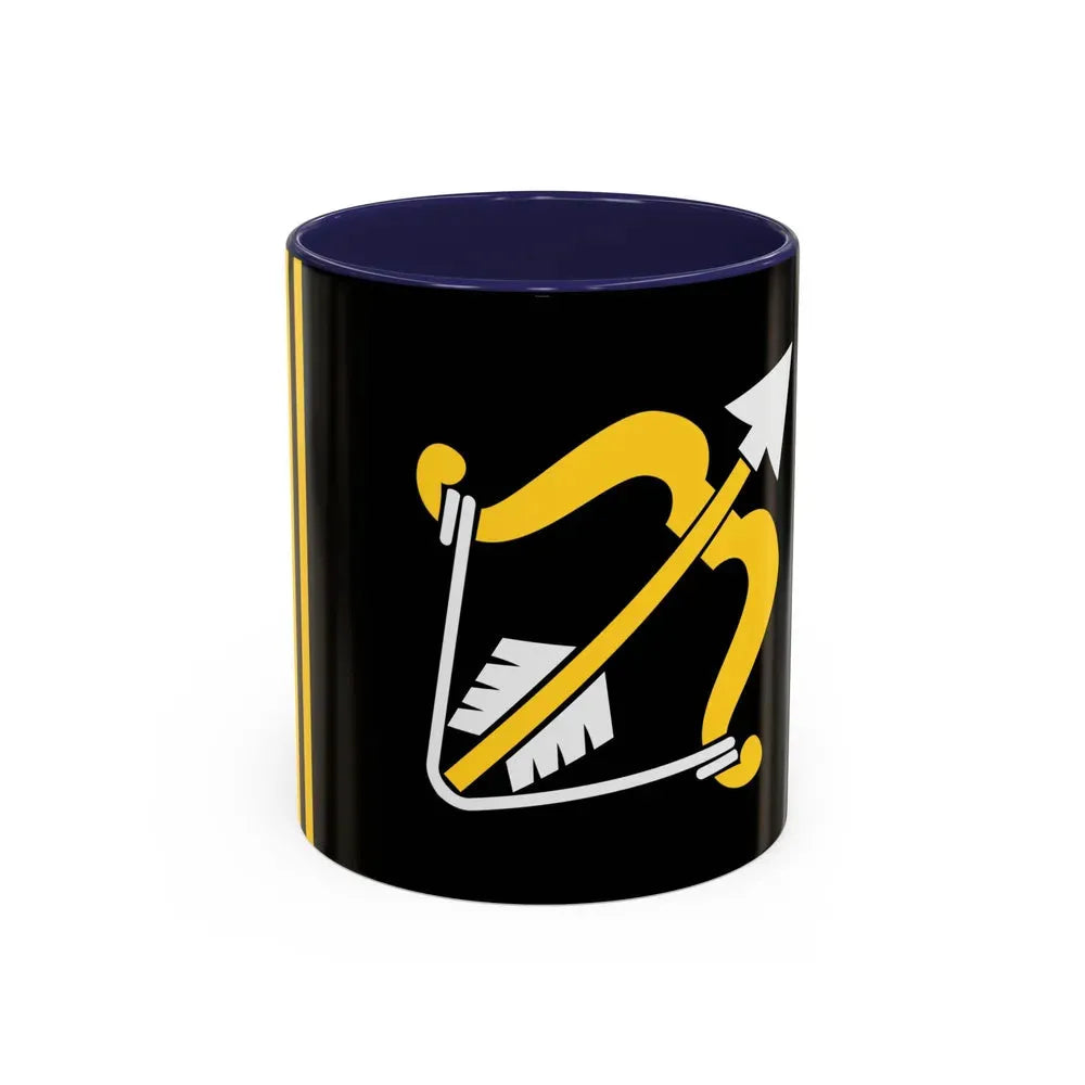 Flag of Southern Savonia Finland - Accent Coffee Mug 11oz Navy - Go Mug Yourself