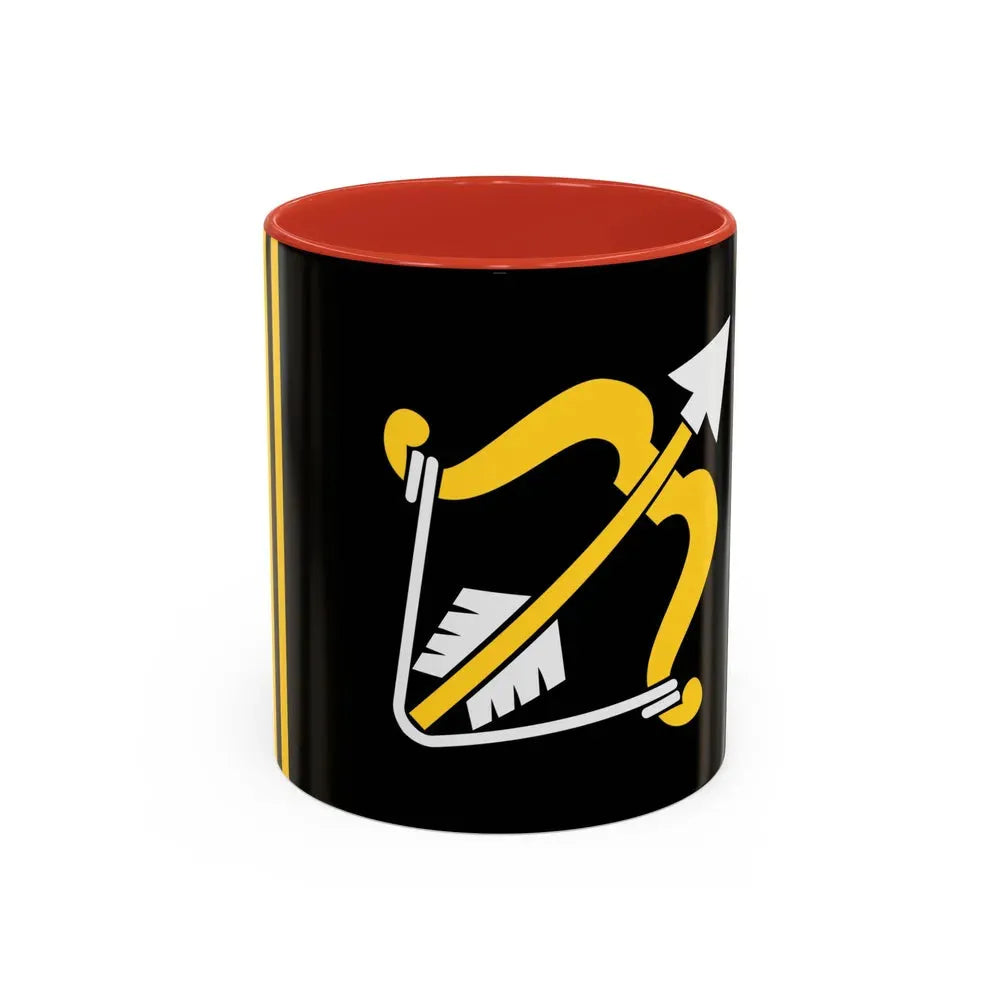 Flag of Southern Savonia Finland - Accent Coffee Mug 11oz Red - Go Mug Yourself