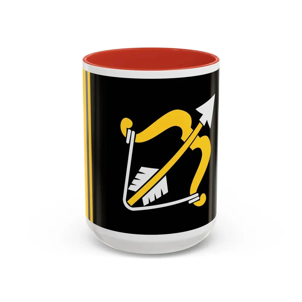 Flag of Southern Savonia Finland - Accent Coffee Mug 15oz Red - Go Mug Yourself