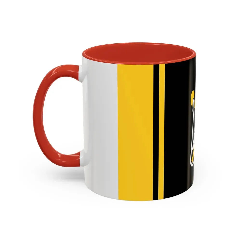 Flag of Southern Savonia Finland - Accent Coffee Mug - Go Mug Yourself