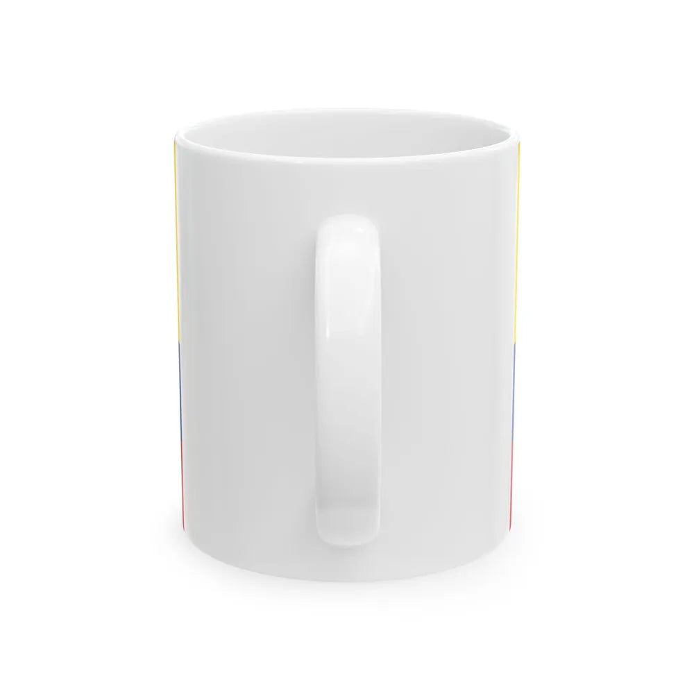Flag of Sovereign State of Cauca (Colombia) White Coffee Mug - Go Mug Yourself
