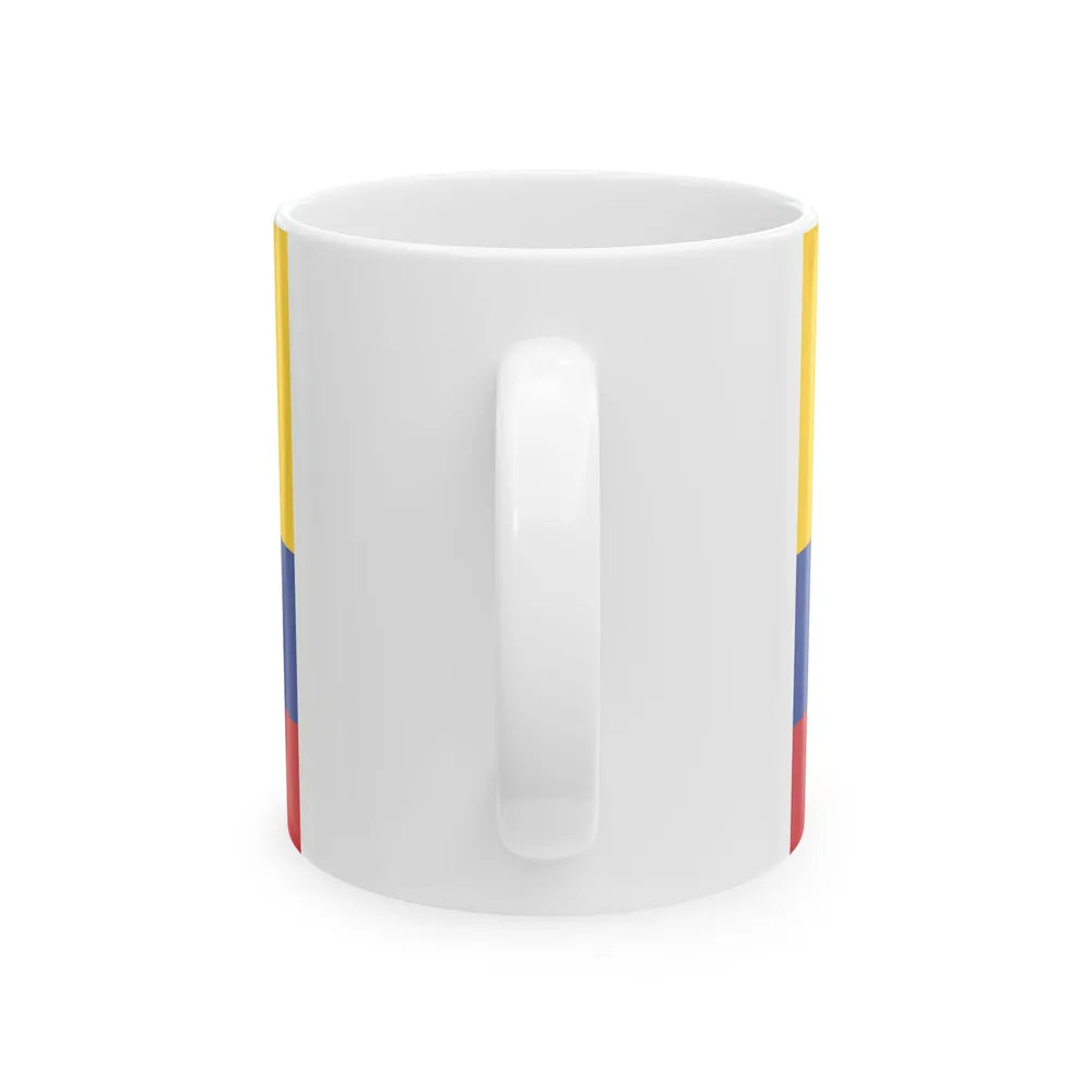 Flag of Sovereign State of Magdalena (Colombia) White Coffee Mug - Go Mug Yourself