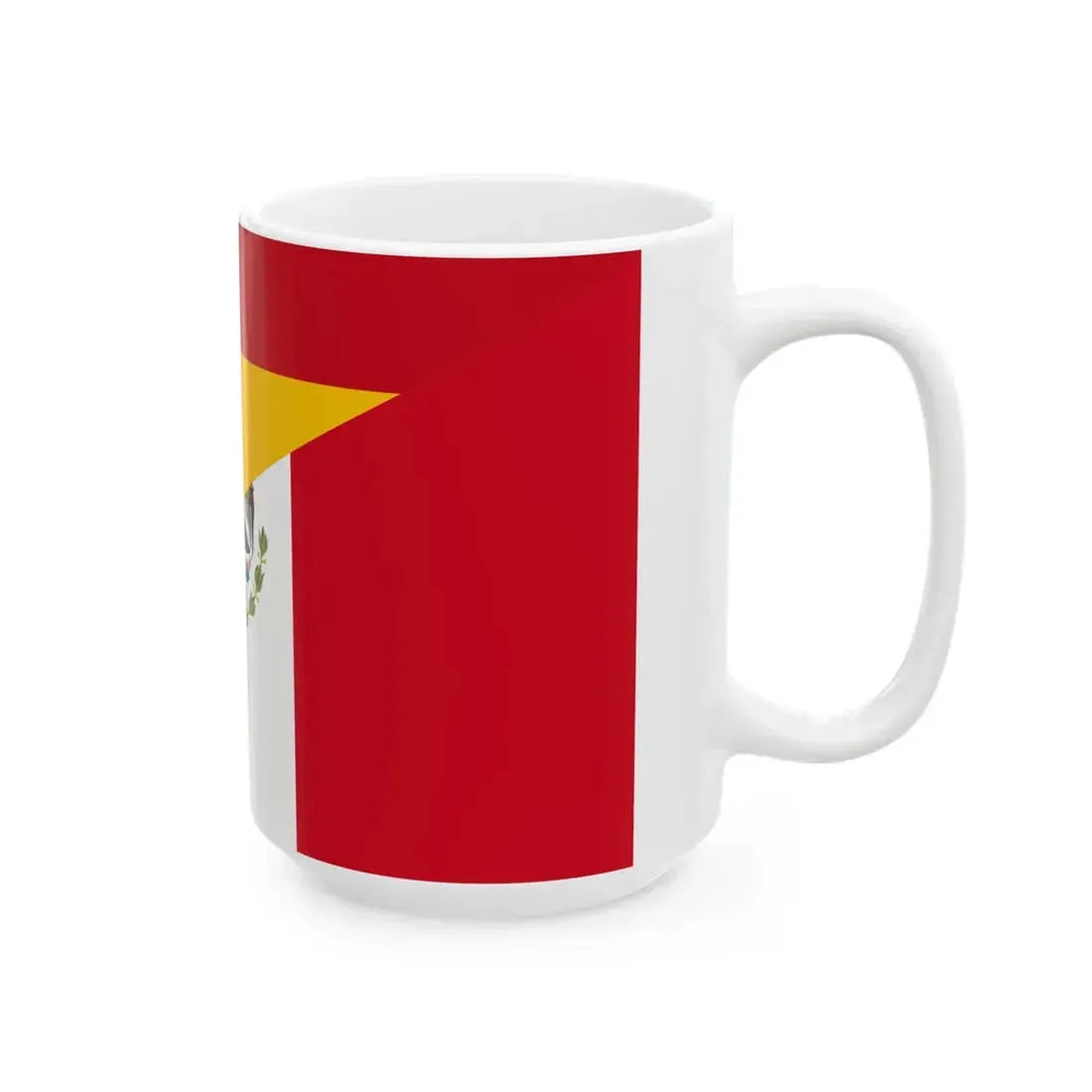 Flag of Spain and Mexico (Mexico) White Coffee Mug - Go Mug Yourself