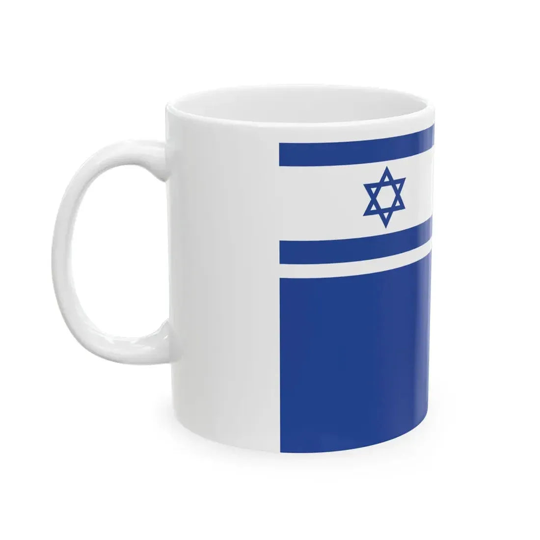 Flag of Speaker of Knesset (Israel) White Coffee Mug - Go Mug Yourself