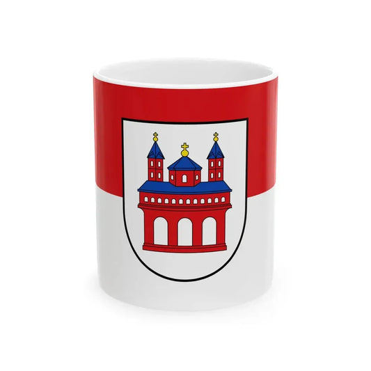 Flag of Speyer (Germany) White Coffee Mug 11oz - Go Mug Yourself