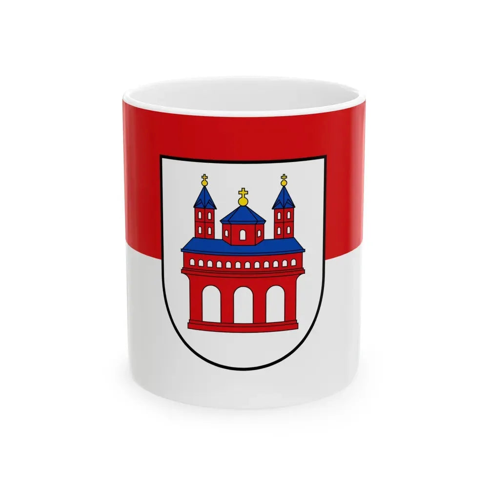 Flag of Speyer Germany - White Coffee Mug 11oz - Go Mug Yourself