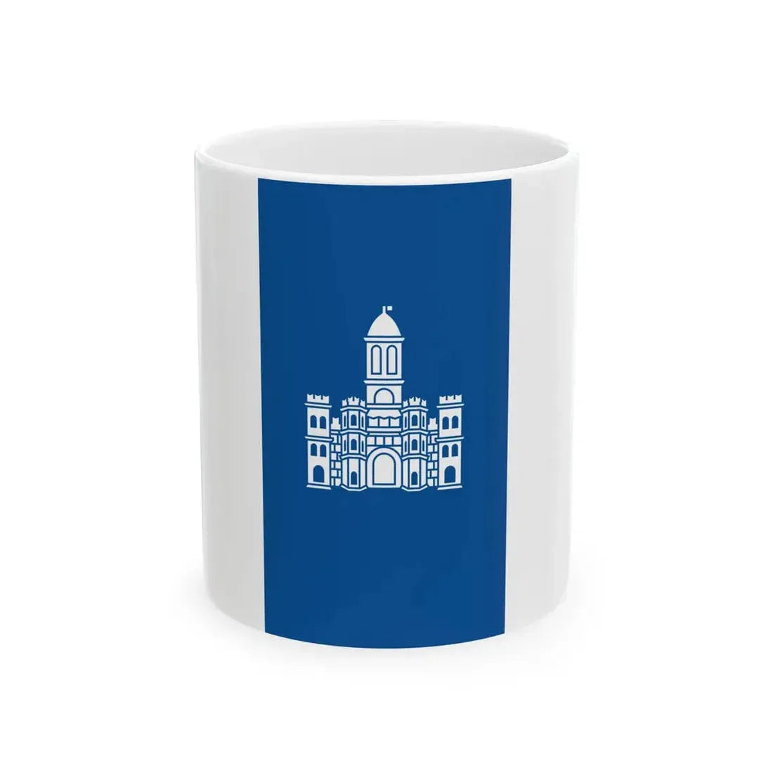 Flag of Split banner (Croatia) White Coffee Mug 11oz - Go Mug Yourself