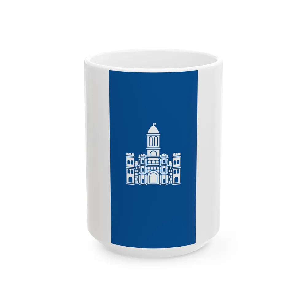 Flag of Split banner (Croatia) White Coffee Mug 15oz - Go Mug Yourself