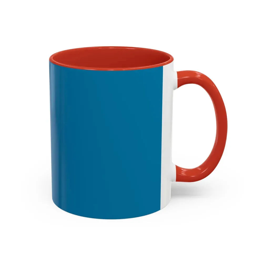 Flag of Split Dalmatia County Croatia - Accent Coffee Mug - Go Mug Yourself