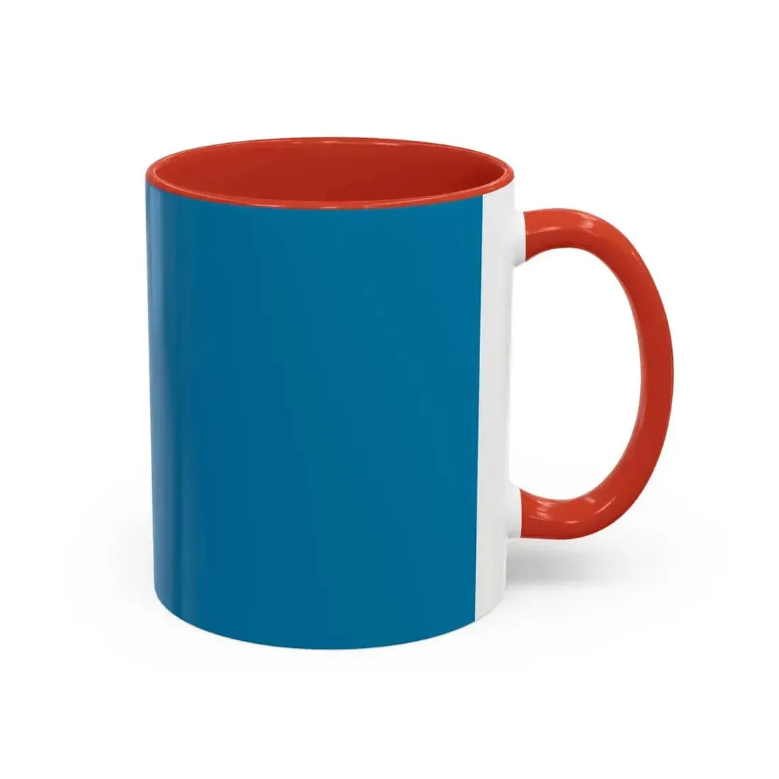 Flag of Split Dalmatia County Croatia - Accent Coffee Mug - Go Mug Yourself
