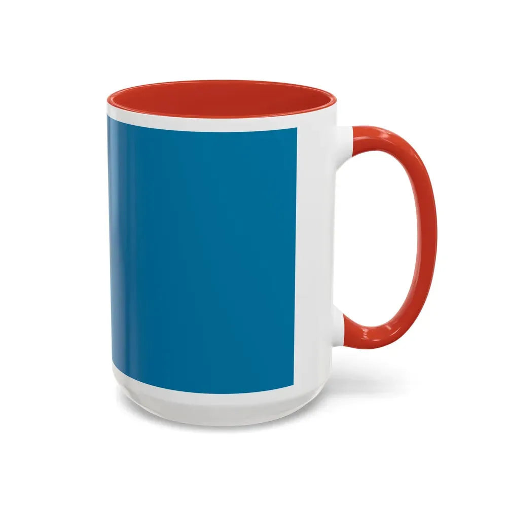 Flag of Split Dalmatia County Croatia - Accent Coffee Mug - Go Mug Yourself