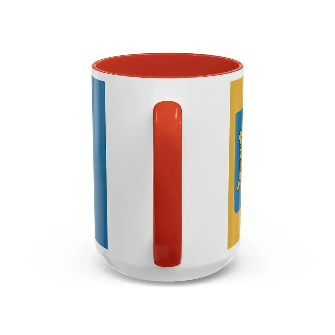 Flag of Split Dalmatia County Croatia - Accent Coffee Mug - Go Mug Yourself