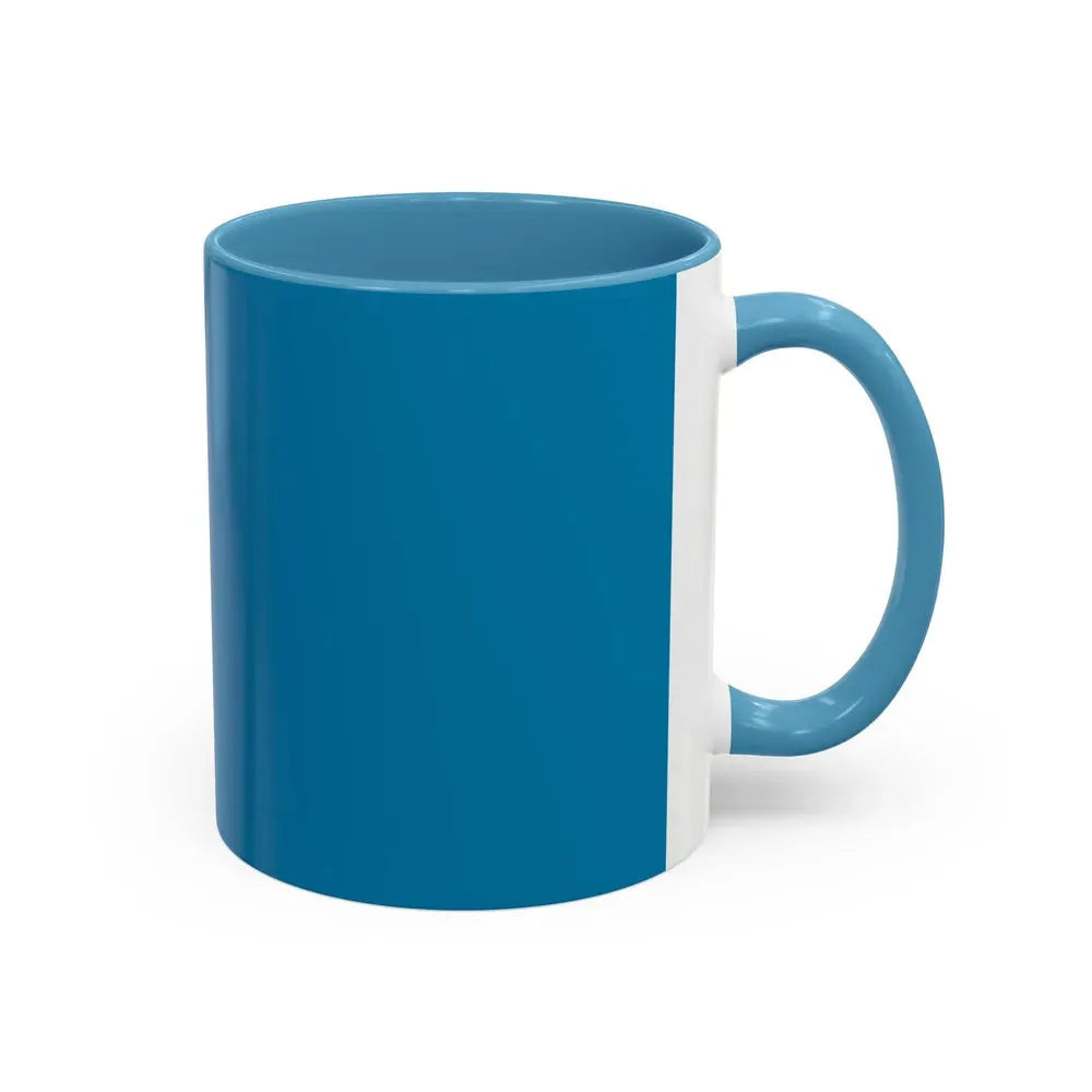 Flag of Split Dalmatia County Croatia - Accent Coffee Mug - Go Mug Yourself