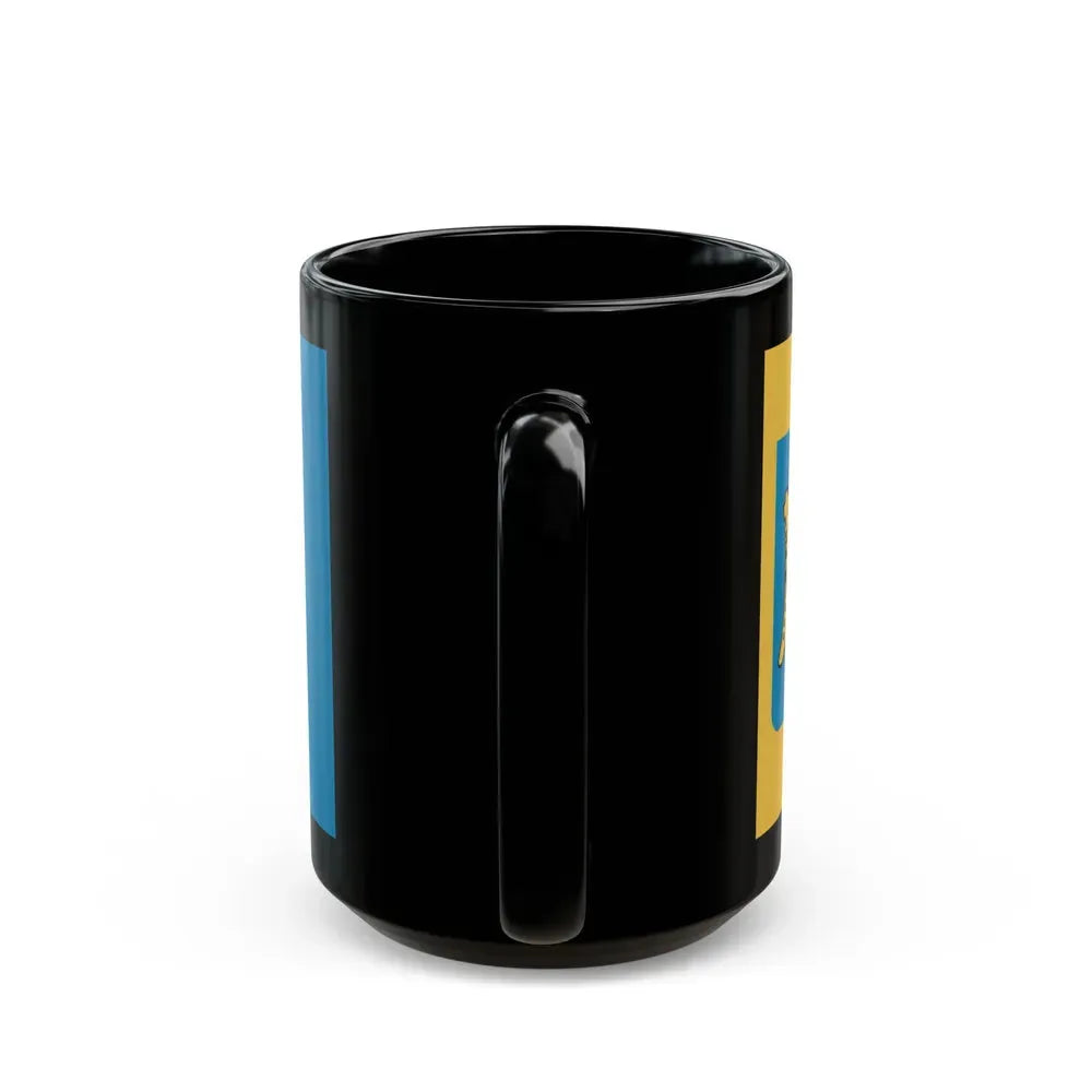 Flag of Split Dalmatia County Croatia - Black Coffee Mug - Go Mug Yourself