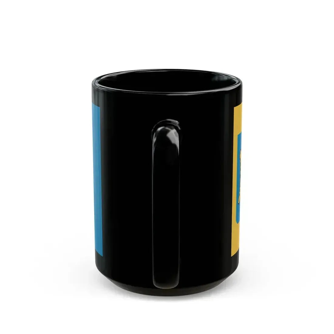 Flag of Split Dalmatia County Croatia - Black Coffee Mug - Go Mug Yourself