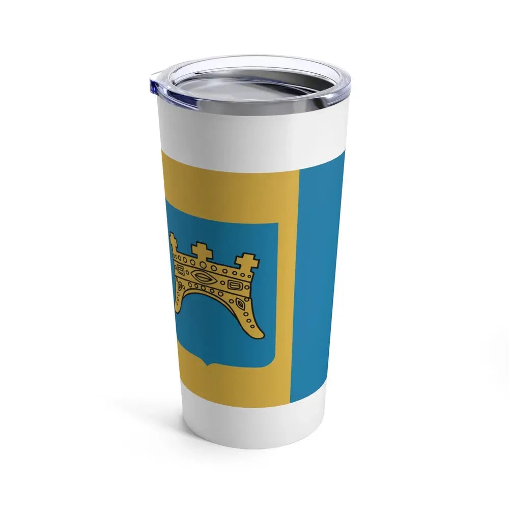 Flag of Split Dalmatia County Croatia - Tumbler 20oz - Go Mug Yourself