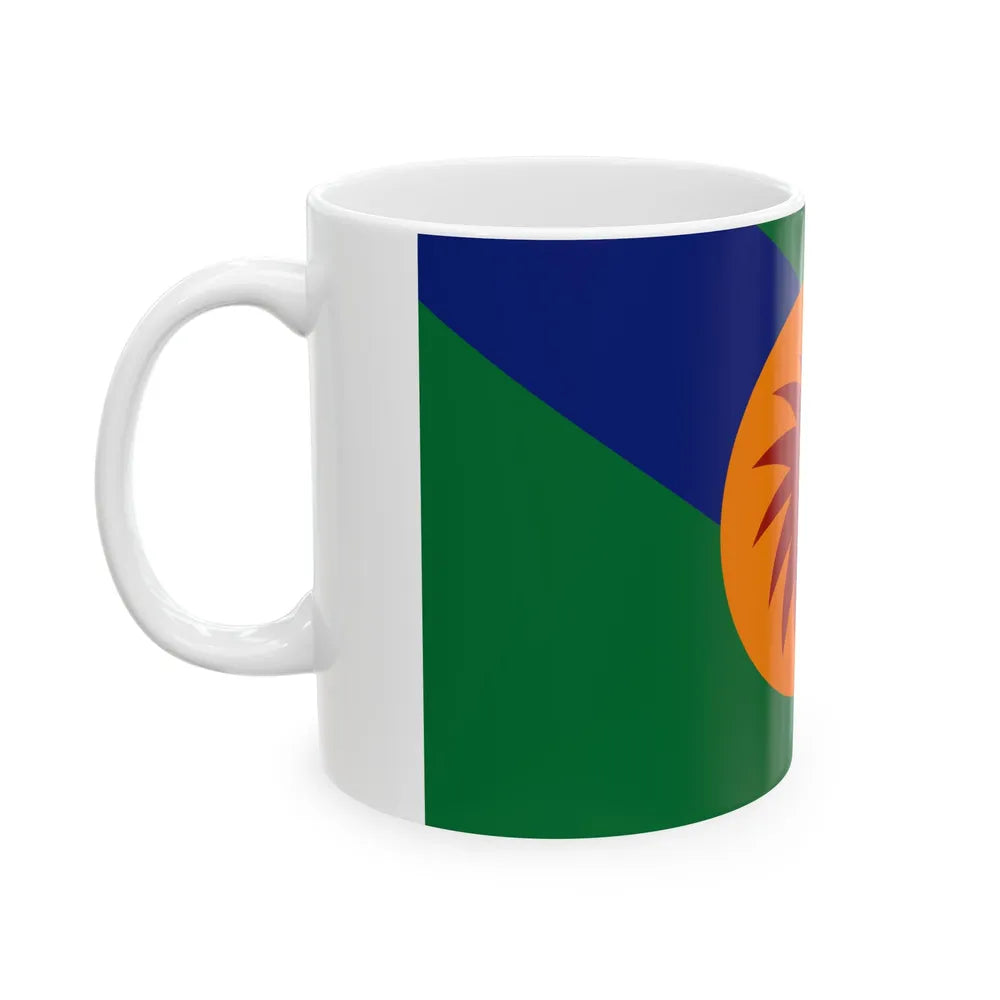 Flag of Spokane County Washington (United States) White Coffee Mug - Go Mug Yourself
