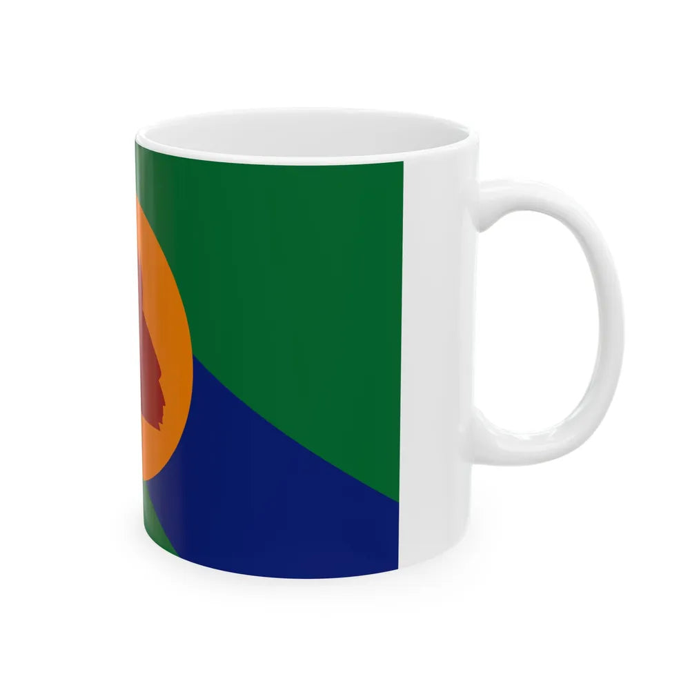 Flag of Spokane County Washington (United States) White Coffee Mug - Go Mug Yourself