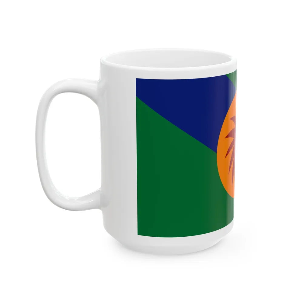 Flag of Spokane County Washington (United States) White Coffee Mug - Go Mug Yourself