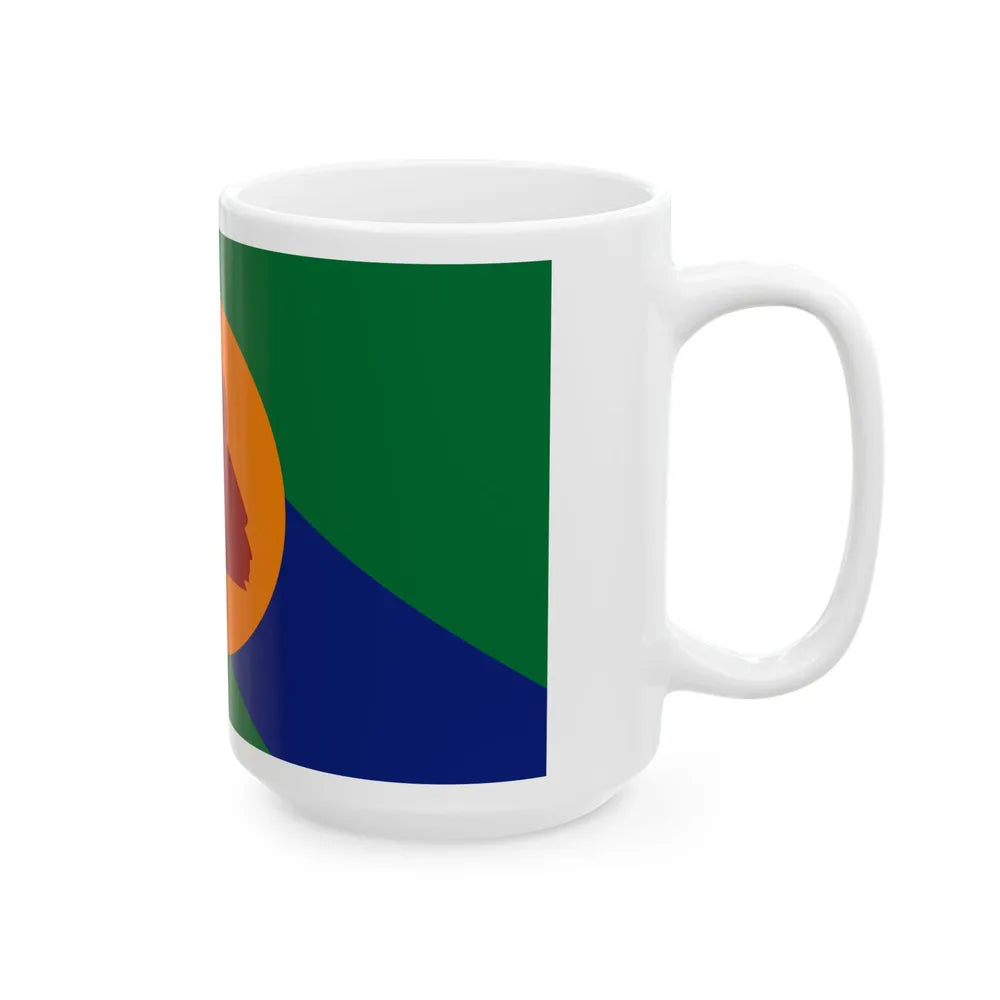 Flag of Spokane County Washington (United States) White Coffee Mug - Go Mug Yourself
