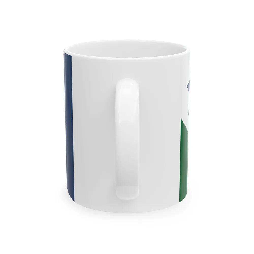 Flag of Spring Hill Tennessee (United States) White Coffee Mug - Go Mug Yourself