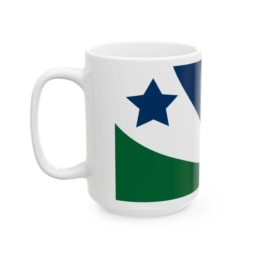 Flag of Spring Hill Tennessee (United States) White Coffee Mug - Go Mug Yourself