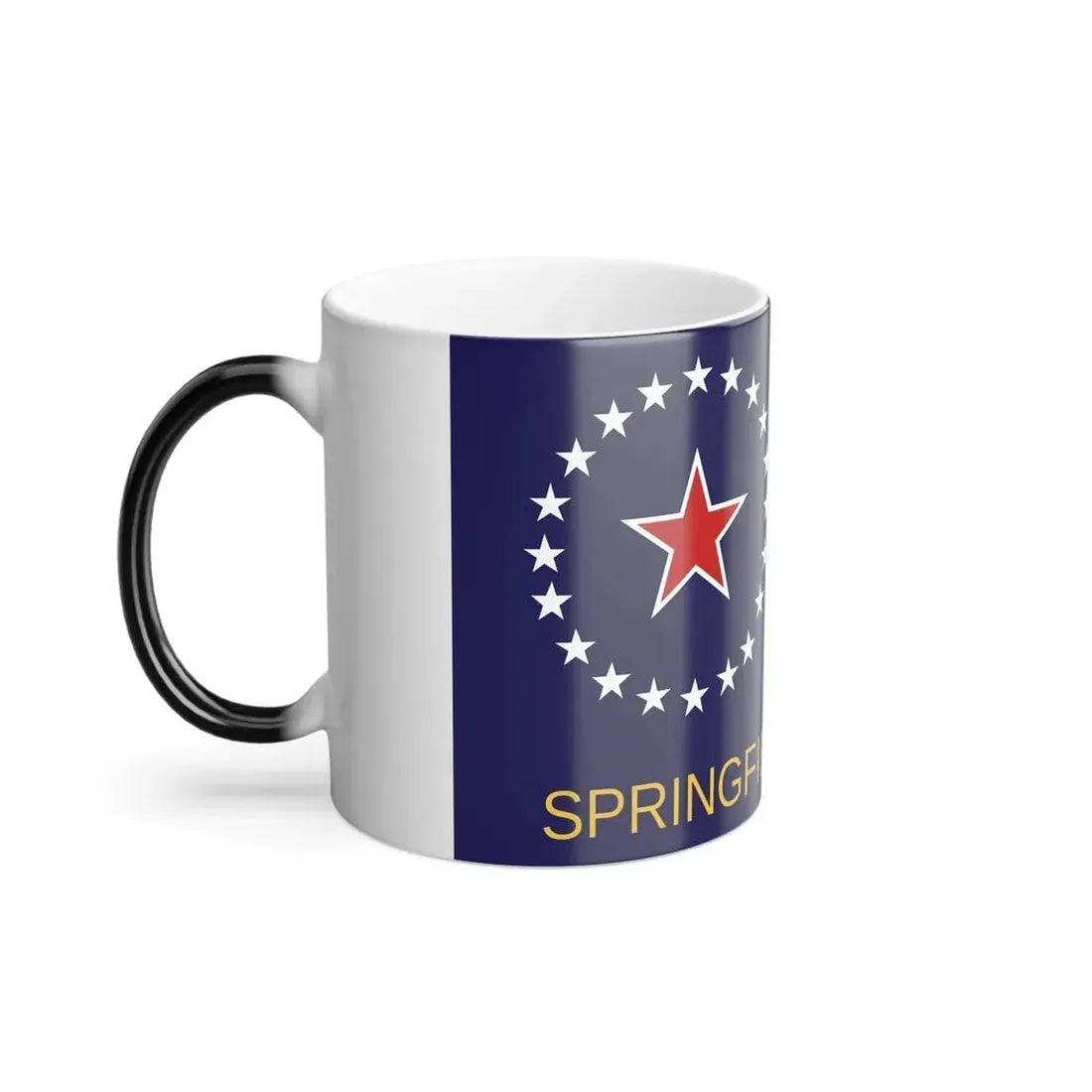 Flag of Springfield, Illinois - Color Changing Coffee Mug - Go Mug Yourself