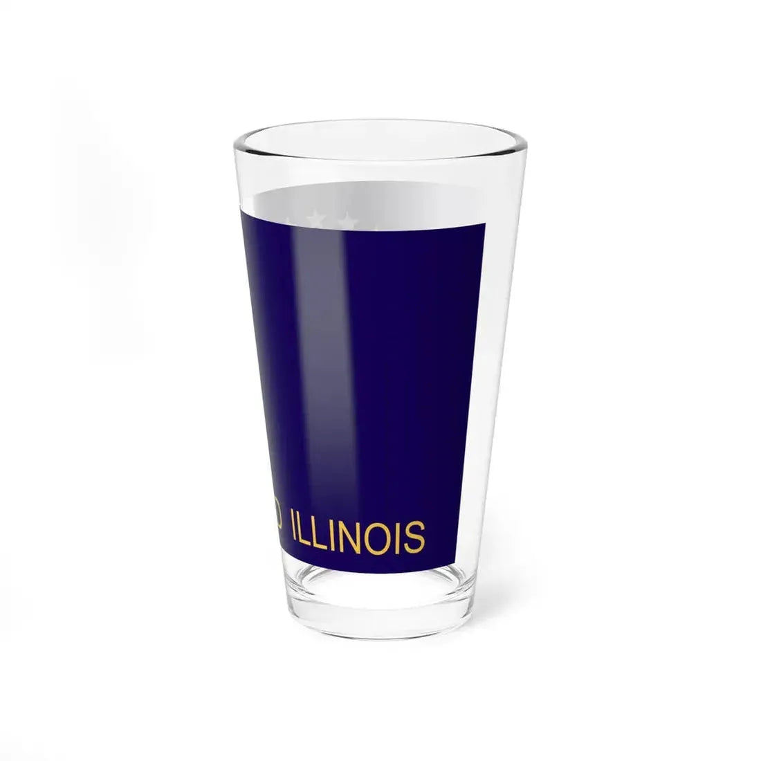 Flag of Springfield Illinois (United States) Pint Glass 16oz - Go Mug Yourself