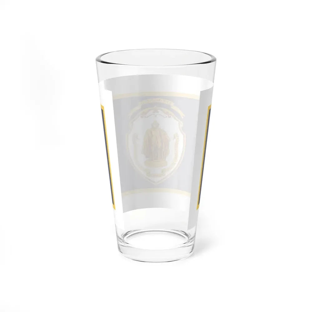 Flag of Springfield, Massachusetts - Pint Glass 16oz - Go Mug Yourself