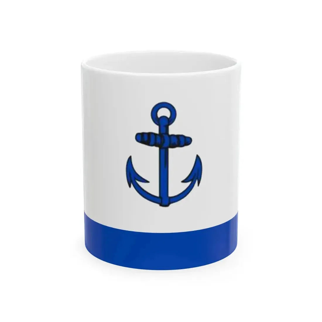 Flag of Squadron Commander of Cuba (Cuba) White Coffee Mug 11oz - Go Mug Yourself