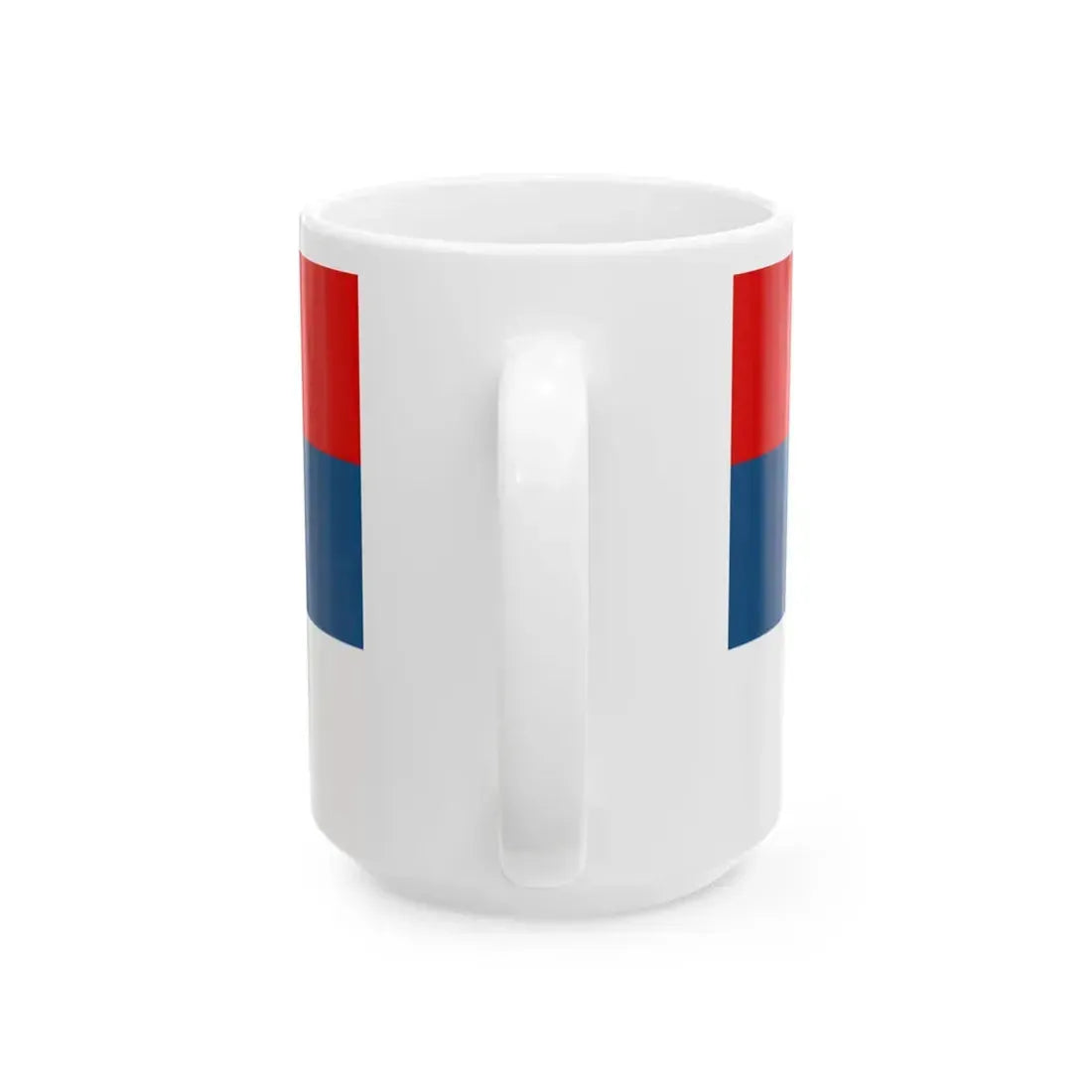 Flag of SR Montenegro 1946-1993 (Montenegro) White Coffee Mug - Go Mug Yourself