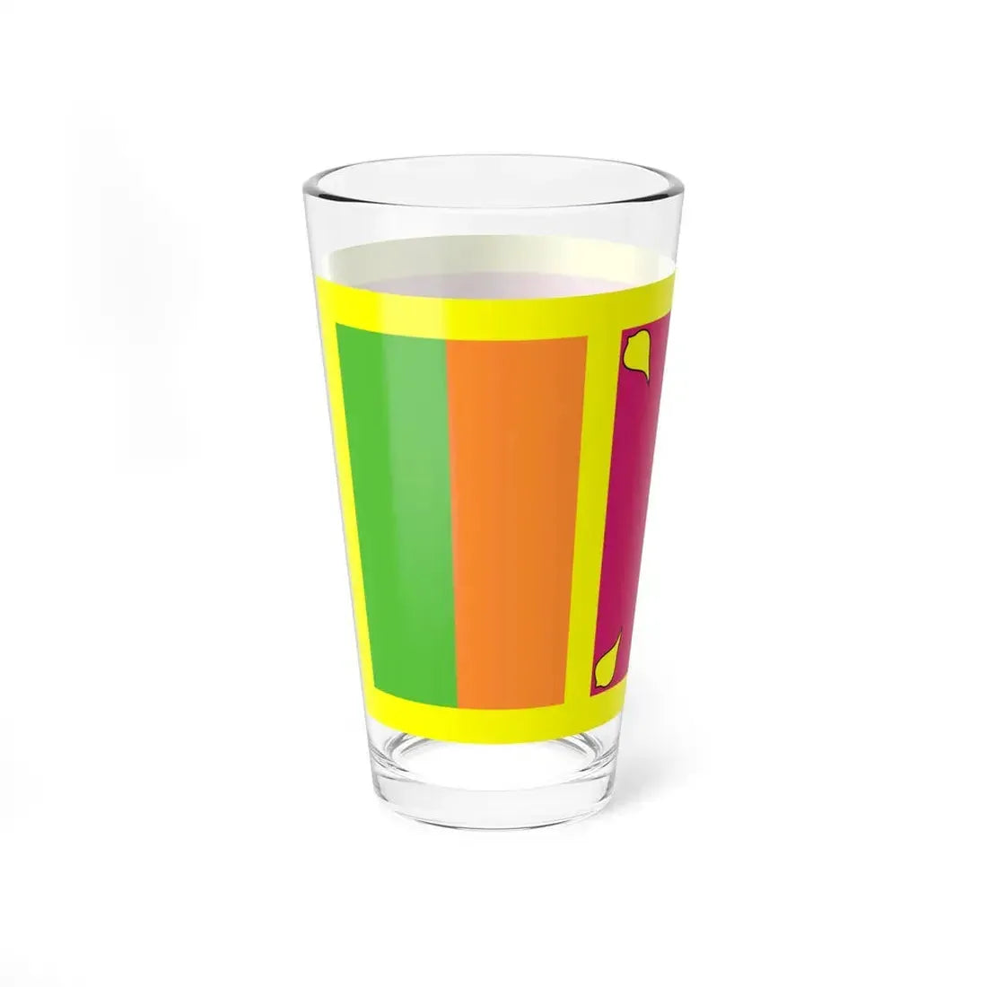 Flag of Sri Lanka WFB 2000 (Sri Lanka) Pint Glass 16oz - Go Mug Yourself